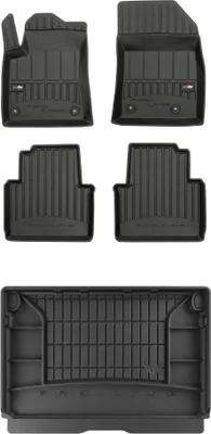 Produktbild von FROGUM 3D Gummimatten und Kofferraummatte für Citroën C3 Aircross 2017-2024