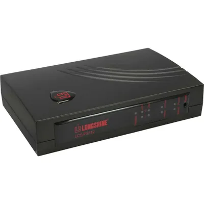 Produktbild von Longshine Printserver 10/100 1x Parallel 2x USB2.0