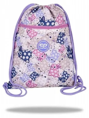 Produktbild von Coolpack Vert Schuhbeutel Für Sport Und Gymnastik, Reisebeutel, White Bunny