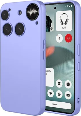 Obrázek produktu pro Pouzdro pro Nothing Phone (3) - Zadní kryt Phonesta Soft Silk Silikonový - Fialové