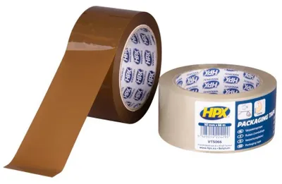 Produktbild von HPX Verpackungsklebeband braun 50 mm x 66 m
