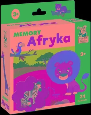 Obrázok produktu pre Memory Afryka Kapitan Nauka
