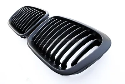 Immagine prodotto di Griglia radiatore PREMIUM griglia sportiva nera opaca per BMW E46