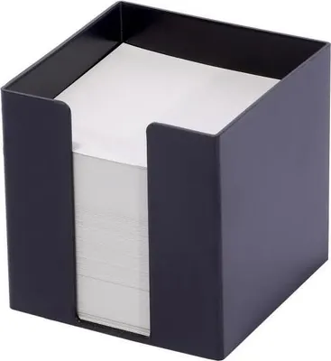 Immagine prodotto di M&M 69027301BE M&M Zettelbox schwarz inkl. 700 Notizzettel weiß
