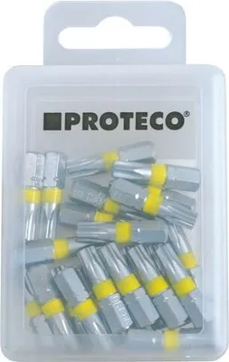 Zdjęcie produktu dla Proteco - 42.09-181-T-25 - bity 1/4" TORX 25 25 mm pudełko 25 szt PROFI