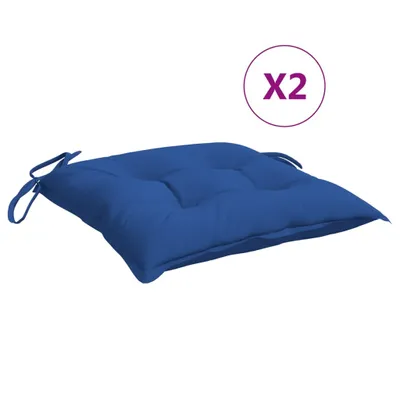 Produktbild von vidaXL Palettenkissen 2 Stk. Blau 50x50x7 cm Oxford-Gewebe