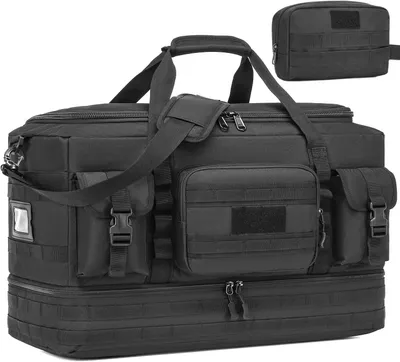 Produktbild von Sporttasche 50 l, schwarz, mit Schuhfach, für Fitness
