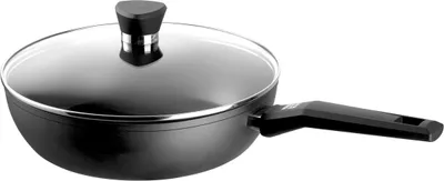 Produktbild von ROHE Germany Aluminium-Schmorpfanne Henry, 28 cm, mit Glasdeckel
