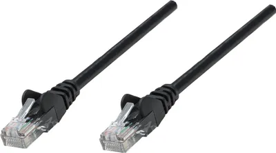 Zdjęcie produktu dla Intellinet 739009, 1,5 m, Cat5e, SF/UTP (S-FTP), RJ-45, RJ-45, Czarny