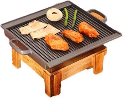Produktbild von Kompakte Grill für Camping und Picknick, Edelstahl, Outdoor