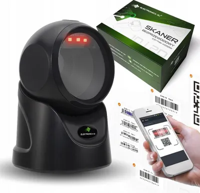 Image de Scanner sans fil Bluetooth USB Wifi lecteur de codes-barres QR 1D 2D