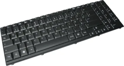 Produktbild von Trade-Shop Original Laptop-Tastatur Keyboard Deutsch QWERTZ mit flachen Tasten ersetzt Medion MP-09A96D0-442