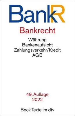 Produktbild von Bankrecht