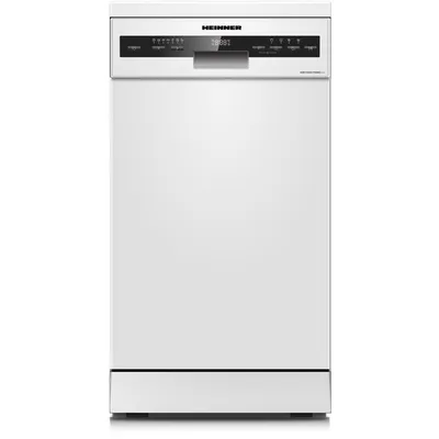 Obrázek produktu pro Heinner HDW-FSM45710AWD+++, Plně vestavěné, Úzká (45 cm), Dotyk, LED, 3 košík/košíky, Vrchní