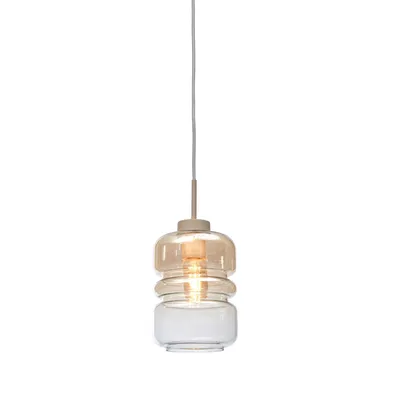 Produktbild von it's about RoMi - Hängeleuchte Verona - Sand - 15x15x30cm Hängelampe - Esstischlampe - Wohnzimmerlampe - Schlafzimmerlampe - Wohnzimmer