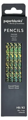 Produktbild von Emerald Flower (Nature's Grace) Pencil (4 Pack)