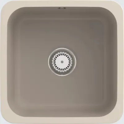 Produktbild von Villeroy & Boch Keramikspüle 670301AM, Cisterna 50 Unterbauspüle - inkl.