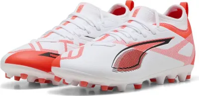 Produktbild von Puma ULTRA 5 MATCH MG Jr. PUMA WHITE-PUMA BLACK-GLOWING 34.5
