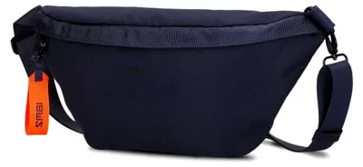 Produktbild von sportliche Uni Bauchtasche Alex ALH80 Damen Herren & Teenager Hip Bag, modernes Cooles Design, Hüfttasche auch als Crossbody Bag tragbar wasserabweisend (Blue)