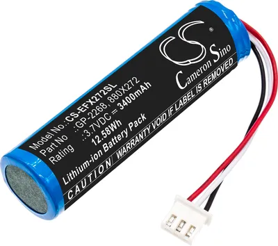 Produktbild von TECHTEK Akku Kompatibel mit [EXFO] EX1 Ersetzt 01WQ0037-09, für 880X272, für GP-2268