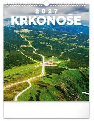 Obrázek produktu pro NOTIQUE Nástěnný kalendář Krkonoše 2027, 30 x 34 cm