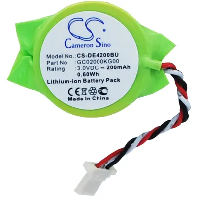 Produktbild von Akku für Dell Latitude E4200 (equ.GC02000KG00), 200mAh