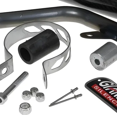 Zdjęcie produktu dla Układ wydechowy Tłumik Giannelli Carbon High Up z ABE dla Malaguti / MBK / Yamaha