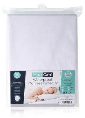 Zdjęcie produktu dla Lorelli ochraniacz na materac łóżeczkowy 180 x 200 cm, biały, wodoodporny