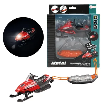 Produktbild von Toi-toys Toi Toys Schneemobil mit Schlitten