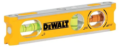 Productafbeelding van DeWalt - Platte, torpedo-vormige waterpas AW2180 (165 mm) (Geel)