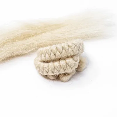 Immagine prodotto di Capelli Mehron wolcrepe biondi