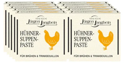 Image de Jürgen Langbein Soupe de poulet en pâte avec viande de poulet 50g paquet de 10