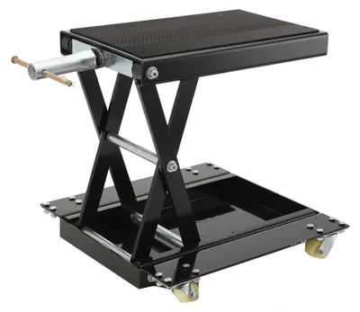 Produktbild von Motorradheber - Reparaturplattform - 500 kg Tragkraft - 120–390 mm Hubhöhe - Montagehalterung