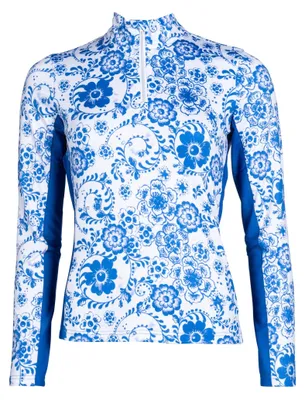 Productafbeelding van HKM Bloemvaas Wit/Blauw, XL