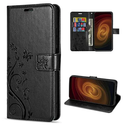 Produktbild von ZTE Blade A53 / A53+ Handy Tasche Handyhülle Hülle Schutzhülle Klapphülle Etui Schwarz