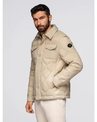 Obrázok produktu pre Ombre Clothing Pánska prechodná bunda Emori béžová XL