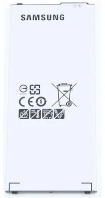 Produktbild von Akku für Samsung EB-BA510ABE Li-Ion 3,85 Volt 2900 mAh silberfarben.