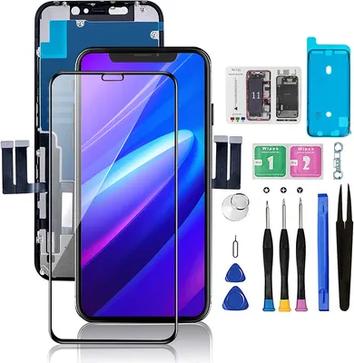 Produktbild von Für iPhone 11 Bildschirmersatz 6.1\u201d, Bsz4uov 3D Touchscreen LCD Display Digitizer für A2111, A2223, A2221 Handy Reparaturset