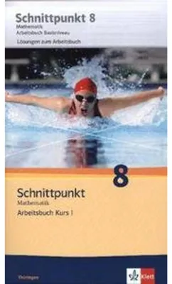 Obrázok produktu pre Schnittpunkt Mathematik - Ausgabe für Thüringen. Arbeitsbuch plus Lösungsheft 8. Schuljahr - Kurs I