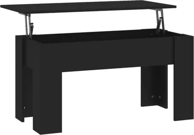 Obrázok produktu pre Konferenčný stolík čierny 101x49x52 cm spracované drevo