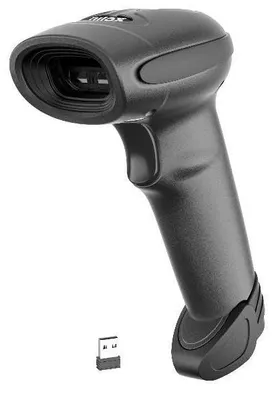 Produktbild von Nilox, 1D-Barcode-Lesegerät mit Lasertechnologie, kabellos, ergonomisch und kont