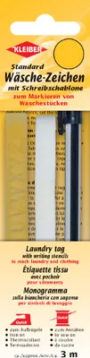 Obrázok produktu pre Sada značiek na pranie KLEIBER štandard 3 m x 10 mm