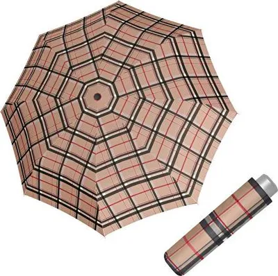Image de Doppler Mini Light Check - parapluie pliant pour homme
