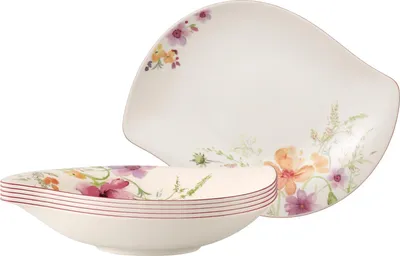 Produktbild von Villeroy & Boch Mariefleur Serve & Salad Schale 34 x 26 cm 6er Set