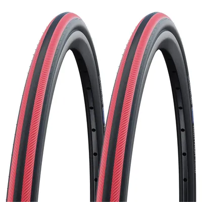 Produktbild von 2x Schwalbe 25-540 RightRun 25-540 rot/schwarz Rollstuhlreifen K-Guard 24x1.00