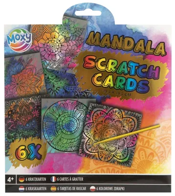 Obrázok produktu pre Zestaw do wydrapywanek Mandala