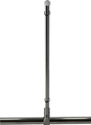 Produktbild von Flaggenstock, mit Halter für die Reling, Edelstahl 40 cm für 22 - 25 mm Rohr