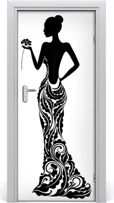 Produktbild von Tulup Türaufkleber 85x205 cm Dekorative Aufkleber Selbstklebend Wasserdichte Tapete Abnehmbar Schlafzimmer Wohnzimmer Wohnkultur - Modeillustration