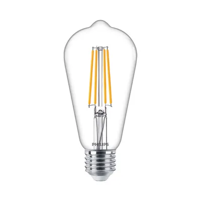 Obrázek produktu pro LED žárovka E27 čiré sklo DIM - LED-lampa/Multi-LED 220...240V E27 bílá MAS VLE LED#34796000