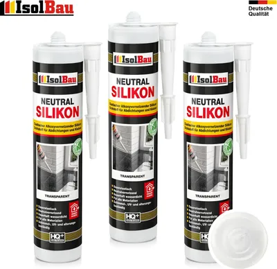 Neutralsilikon Naturstein Silikon Granit Marmor Sanitär Inn/Auß 1 - 48 x 300ml